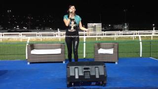 EMY LEE - LOVE REIGN ON ME Ospite all'Ippodromo di Agnano 4.09.2014
