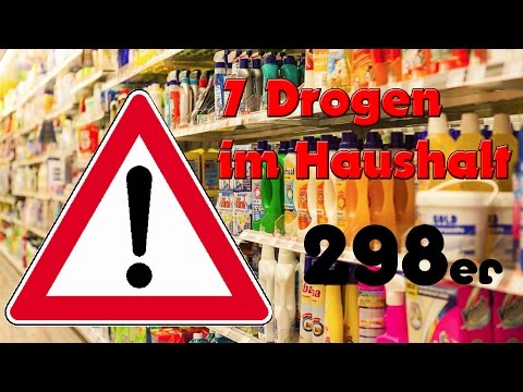 7 Drogen, die jeder zu Hause hat