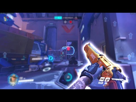 XZI Pro Korean Ashe Gameplay [ Overwatch Season 36 Top 500 ]