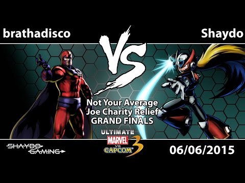 brathadisco vs Shaydo - Grand Finals - Not Your Average Joe Charity Relief - UMVC3