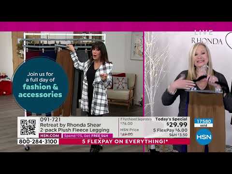 HSN | Rhonda Shear Intimates & Loungewear Year-End Sale 12.21.2022 - 11 AM