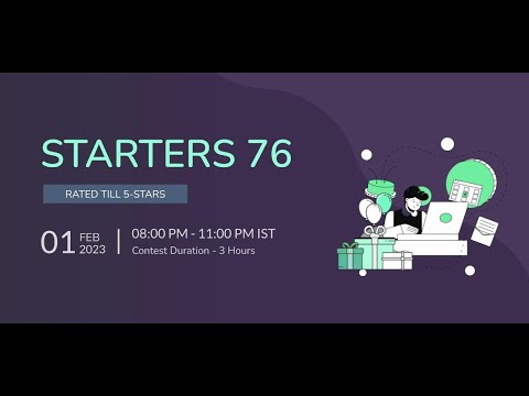 Make Array Odd Codechef Solution Codechef Starters 76