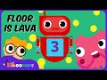The Floor Is Lava 3 Gross Funny Obstacle Game The Kiboomers Kids Dance Songs Nursery Rhymes