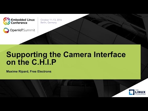 Supporting the Camera Interface on the C.H.I.P