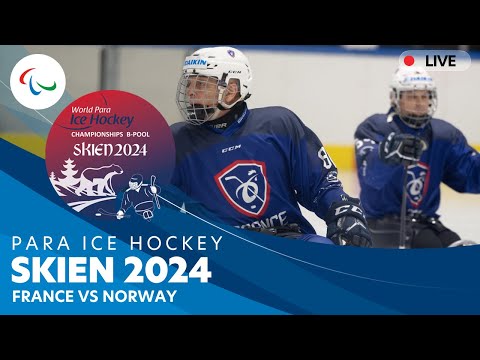 Day 1 | France  vs Norway | Skien 2024 World Para Ice Hockey Championships B-Pool