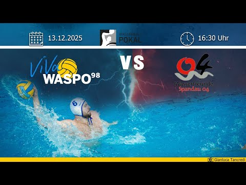 WASPO98 Hannover vs Spandau 04 | Wasserball-Pokal Achtelfinale 25/26