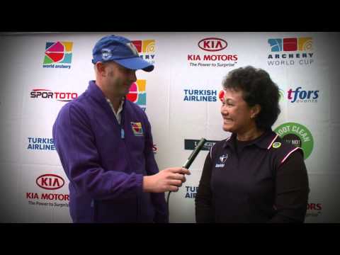 Flash Interviews 2012 -- Shanghai Day 2 -- Archery World Cup Stage 1