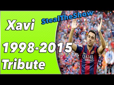 Xavi ●Living Legend ●Tribute of Barcelona 1998-2015-See You Again 2015 HD