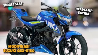Download lagu MODIFIKASI SUZUKI GSX-S150 PROPER & RACY LOOK DENGAN PART MINIMALIS mp3