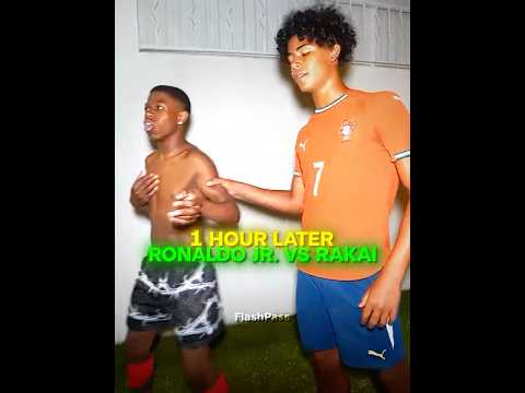 Ronaldo Jr. Defending His Dad🥶