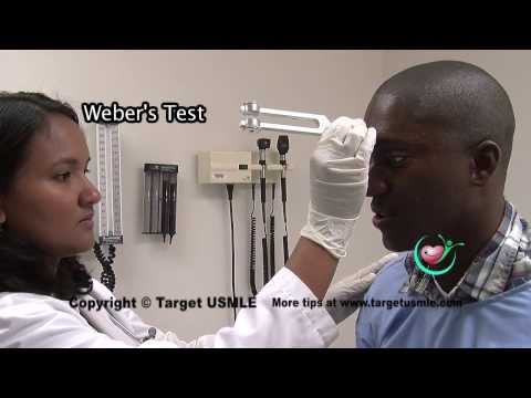 TargetUSMLE: Abnormal hearing - Rinne/Weber test
