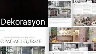 Dekorasyonda bizden haberler 👉 Hotel Restaurant & hi-tech Ağustos 2018
