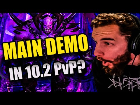 I Dominated As A Demonology Warlock! | Short Tyrant Build Is Wild In 10.2 PvP