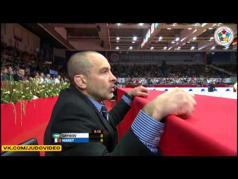 2013 IJF World Masters Tyumen  100kg Bronze Medal] MARET Cyrille (FRA)   SAYIDOV Ramziddin (UZB)