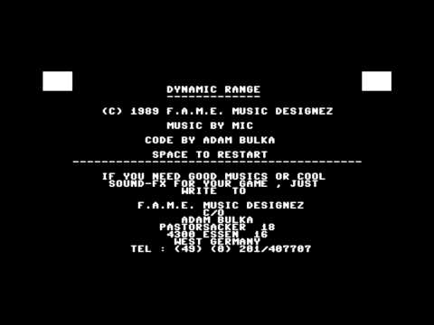 VGM Hall Of Fame: Dynamic Range - FAME 1 (C64)