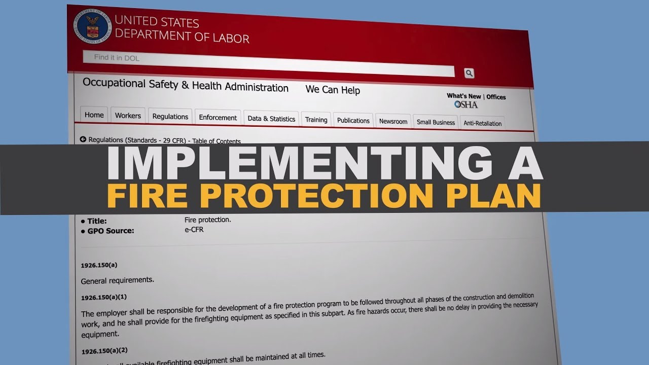 Construction Fire Safety Videos