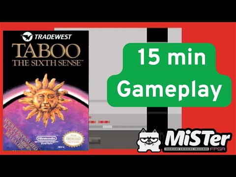 Taboo The Sixth Sense - NES - 15 Minutes of Classic Gameplay | MiSTer FPGA Retro