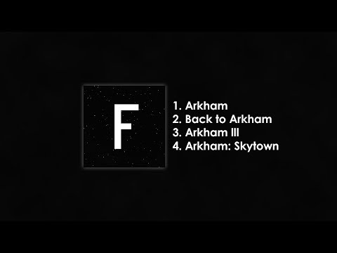 RICKEY F - ВСЕ ЧАСТИ ARKHAM + ТЕКСТ