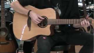 Video thumbnail for Gitara elektro-akustyczna LAG T66DCE - mastermusic by Black Hawk Drums