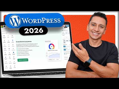 Cómo Crear Una Página Web en WordPress Desde Cero 2026 Tutorial