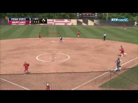 Penn State at Maryland - Softball Highlights