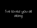 Nickelback - Far Away (lyrics)