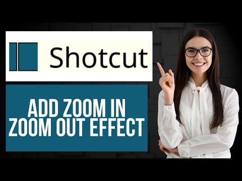 How to Zoom In & Out in Shotcut | Use Timeline & Keyframes