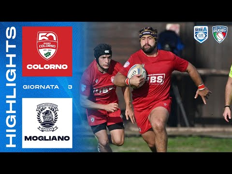 COLORNO - MOGLIANO | Giornata 3 | Serie A Elite | Highlights
