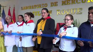 Inauguran laboratorio de mercurio ambiental «Julian Roque Cuadra»