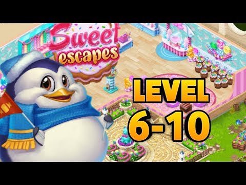 Sweet Escapes: Design a Bakery with Puzzle Games  Level 6-10