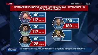 ПАНДЕМИЯ САЛДАРЫНАН ФУТБОЛ ЖҰЛДЫЗДАРЫНЫҢ ТРАНСФЕРТТІК ҚҰНЫ АРЗАНДАДЫ