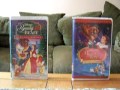 2 Different VHS Versions Of Beauty And The Beast The Enchanted Christmas