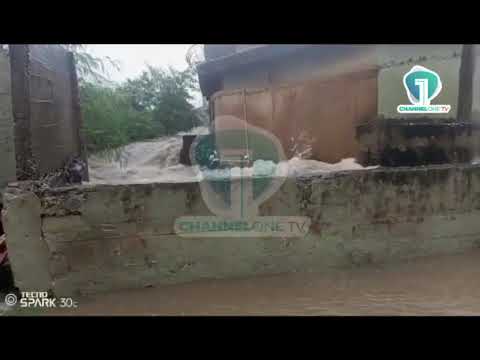 WATCH: Heavy Rains Worsen Flooding in Tesano