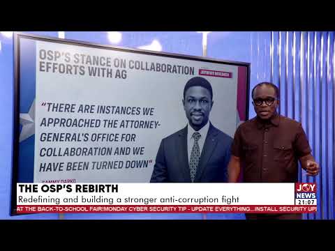 The OSP's rebirth: Redefining and building a stronger anti-corruption fight.