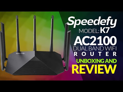 STOP using your ISP provided router! - Speedefy K7 AC2100 Gigabyte WIFI Router Review