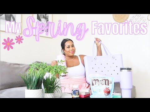 SPRING FAVORITES 2024 | EVERYDAY PRODUCTS I LOVE IN SPRING | STANLEY DUPE | BOGG BAG | CRISSY MARIE