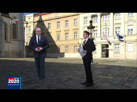 Opening Sequence  and Teleportation -  HRT Croatia Parliament Election 2020