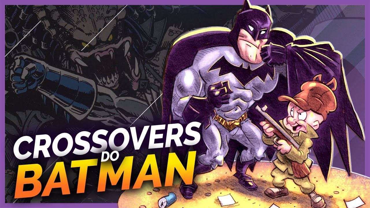 OS CROSSOVERS MAIS BIZARROS DO BATMAN