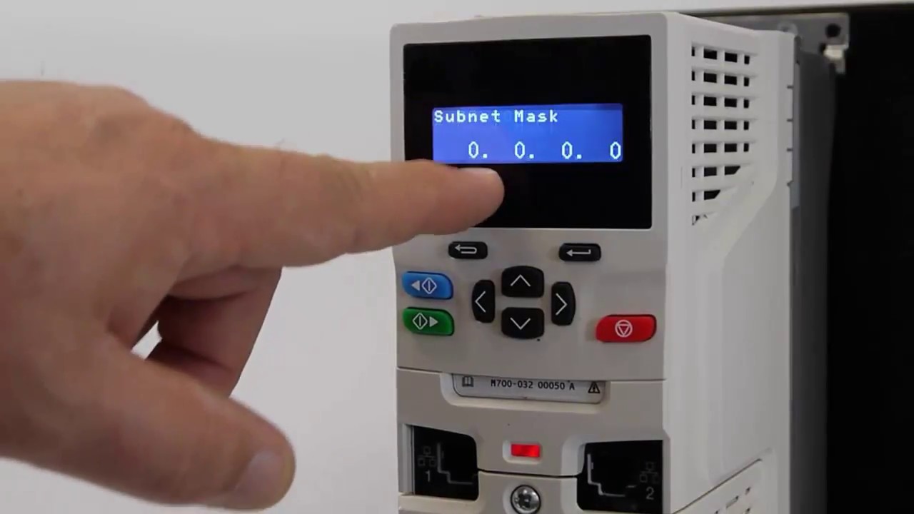 Unidrive M 700 Ethernet Communications