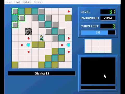 Let's Play Chip's Challenge (UC5) Episode 13 - Only Happy When It Flames