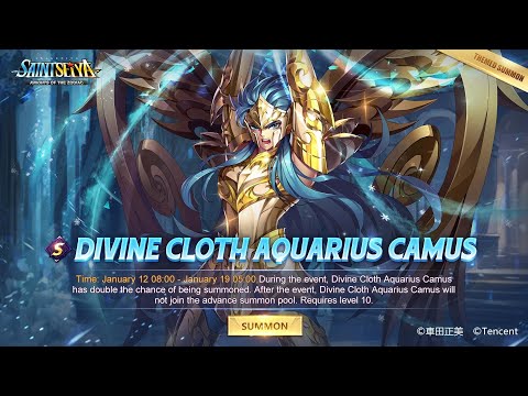 Divine Cloth Aquarius Camus: Resurrection Story