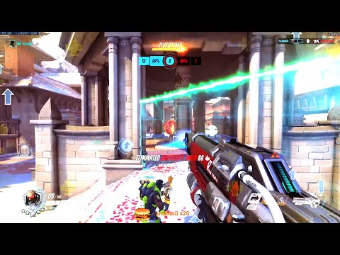 Daddy Dafran Showing his Soldier 76 skill! [ Overwatch Season 29 Top 500 ]