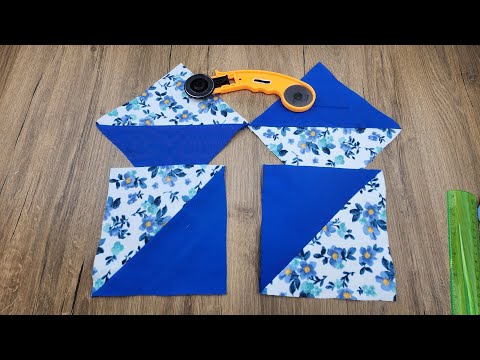 Patchwork pattern for quilts and throw pillows