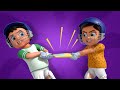 Chunnu Munnu The Do Bhai Bat Ball Par Hui Ladaai Hindi Rhymes For Children Infobells