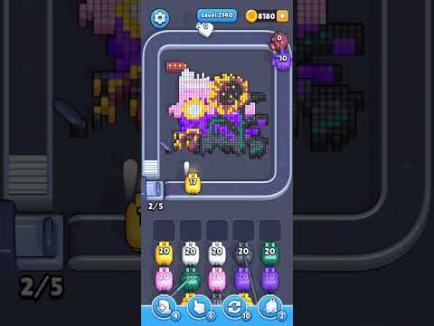 Pixel Flow Level 2140 Walkthrough