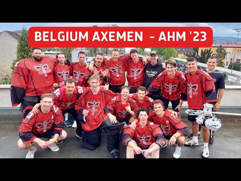 AHM 2023 - Belgium Axemen at Prague Box Lacrosse Tournament