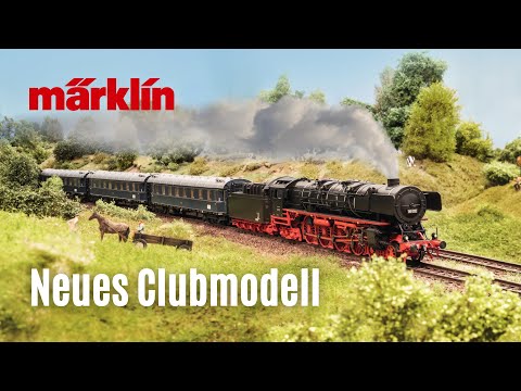 Märklin Clubmodell 2026 mit neuem Fahrwerk | Dampflokomotive Baureihe 06
