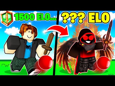 Grinding RANKED in Blade Ball - What ELO can we reach Day 1?