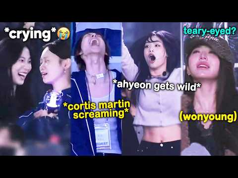 kpop idols wild reaction to BTS concert (BABYMONSTER, WONYOUNG, CORTIS, LE SSERAFIM, ENHYPEN, SVT..)