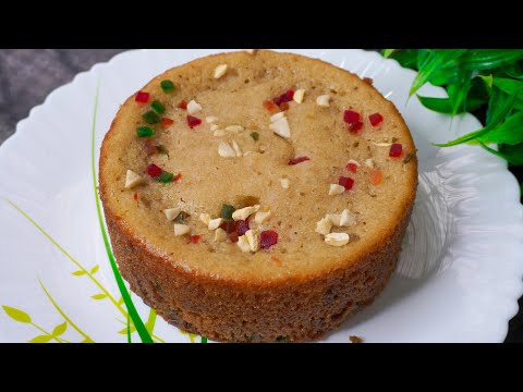 Eggless Sponge Cake Recipe Without Oven | Basic Sponge Cake Recipe | Vanilla Sponge Cake